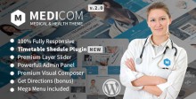 Medicom 多功能医院单位 WordPress企业主题 v2.0.3