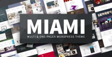 Miami 多功能单页展示 WordPress企业主题 v1.4.2